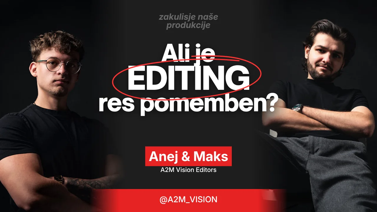 Skriti del video produkcije: Kaj se zgodi, ko kamera ugasne?